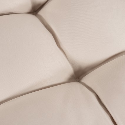 Almofadas de assento baunilha para paletes - pack de 4 unidades