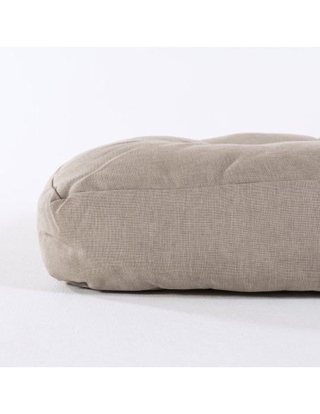 Almofada de assento para palete de olefina torrada marrom - pack de 2 unidades