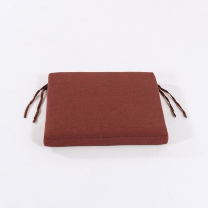 Cojin para exterior asiento olefin Rojo - Pack 6 unidades