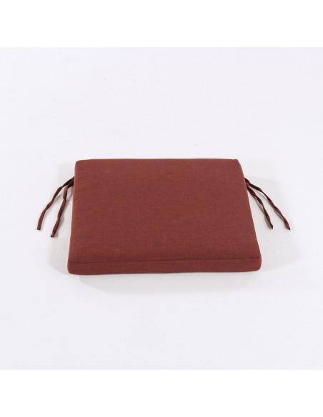 Cojin para exterior asiento olefin Rojo - Pack 6 unidades Cojin para exterior asiento olefin Rojo - Pack 6 unidades