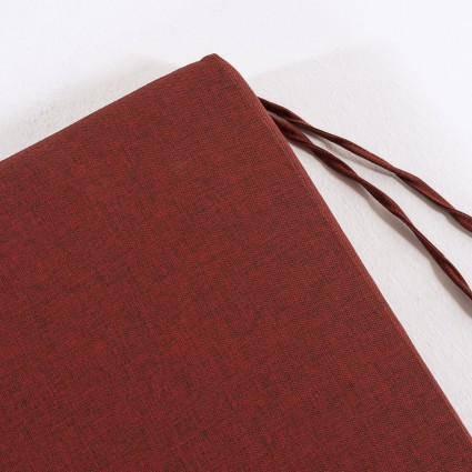 Cojin para exterior asiento olefin Rojo - Pack 6 unidades