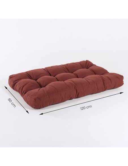 Cojin asiento para palet olefin rojo