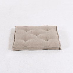 Almofada de assento de jardim 42 cm Olefina marrom bronzeado 2