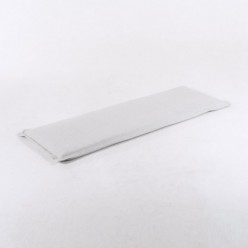 Almofada de banco de 140 cm cinza claro Olefin