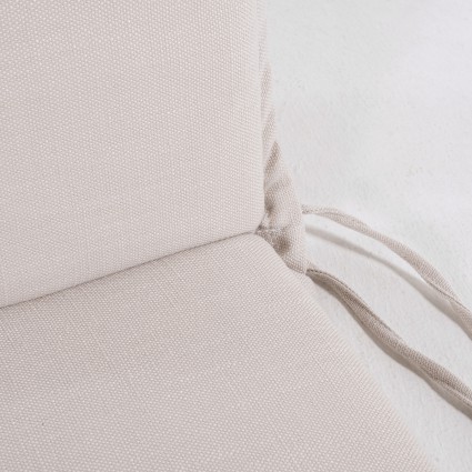 Almofada de posicoes de cadeira de teca para oleo cru de olefina de jardim