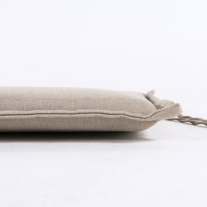 Cojin para silla de teca de jardin olefin marron tostado - Pack 6 unidades