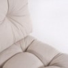 Sofá de palets con cojines asiento y respaldo Olefin crudo