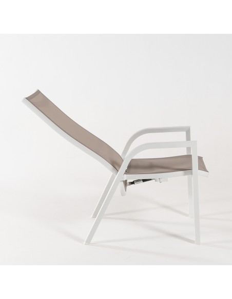 Poltrona reclinada para o jardim Laver - Pack 6 unidades