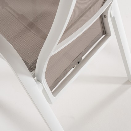 Fauteuil de jardin inclinable Laver - Pack 6 unites