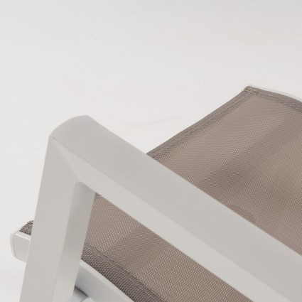 Fauteuil de jardin inclinable Laver - Pack 6 unites