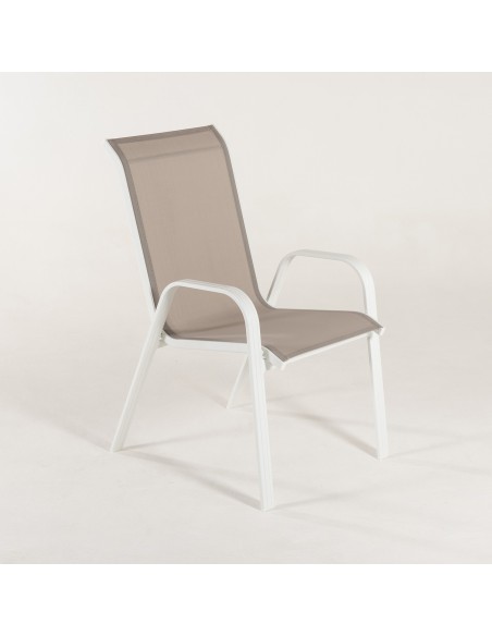 Fauteuil de terrasse empilable Malmo Laver