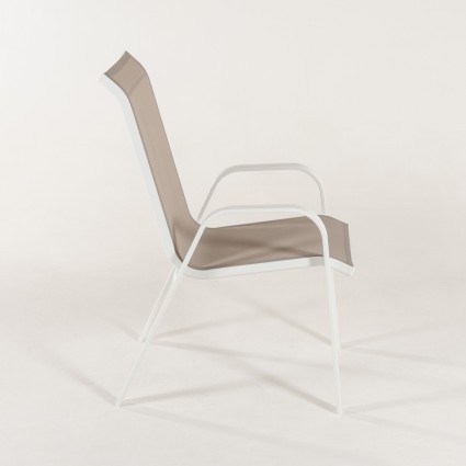 Fauteuil de terrasse empilable Malmo Laver