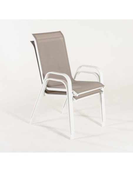 Fauteuil de terrasse empilable Malmo Laver