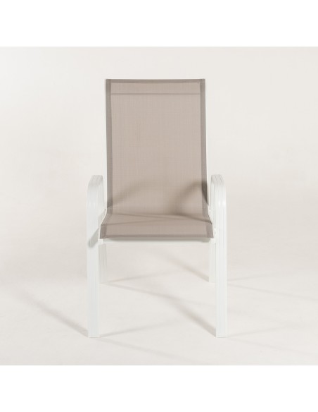 Fauteuil de terrasse empilable Malmo Laver - Pack 6 unites