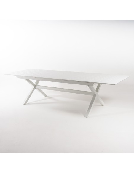 Table d'exterieur avec pieds en X extensible 215-295 Laver