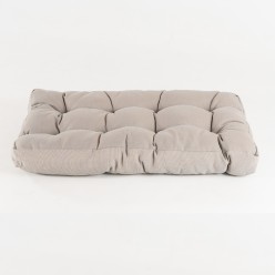 Almofada de assento para palete Lux Color Cappuccino Repelente de agua Tamanho 80x120x16 cm 2