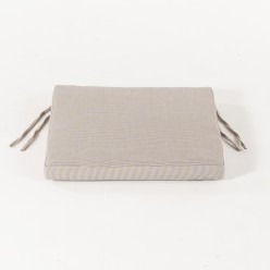 Almofada para cadeiras de jardim lux cappuccino cor repelente de agua e removivel Tamanho 44x44x5 cm 2