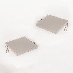 Cojin asiento de jardin lux capuccino - Pack 2 unidades 2