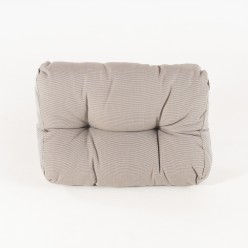 Almofada traseira pequena para paleta de cor Lux Capuccino Dimensoes 40x60x16 cm Repelente de agua 2