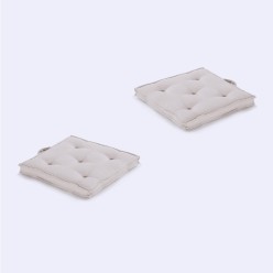 Cojin asiento para jardin 42 cm Olefin crudo - Pack 2 unidades 2