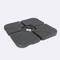 Base de Guarda-sol 4 pedacos de enchimento