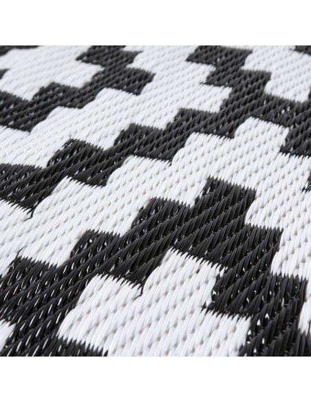 Tapete ao ar livre 120x180cm Nirvana cor preta