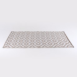 Tapete ao ar livre 180x270 cm Nirvana branco e taupe 2