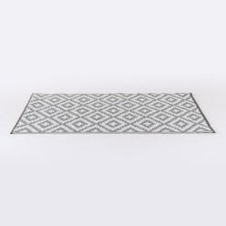 Tapis d'exterieur 150x240 cm nirvana gris et blanc 2