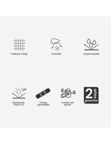 Housse pour transats d'exterieur