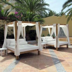 Cama Balinesa para jardín 2