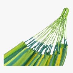 Hamaca de exterior doble en verde La siesta 2