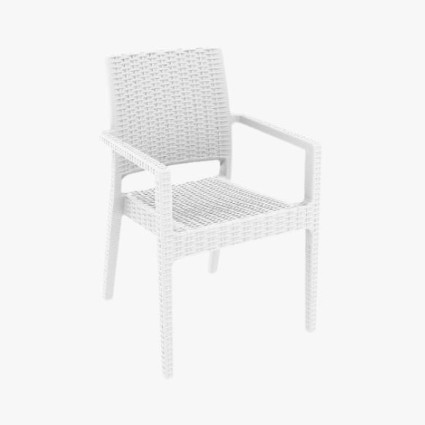 Sillón para terraza apilable Inca