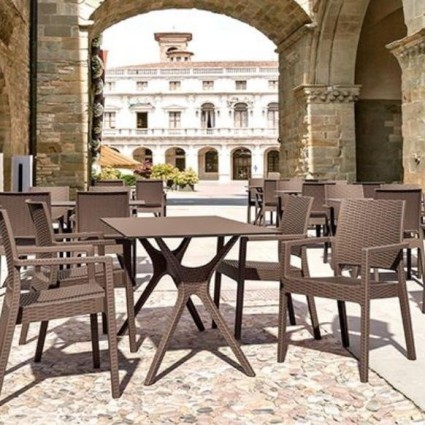 Sillón para terraza apilable Inca