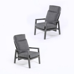 Modelo de poltronas reclinaveis relaxe antracite-pack 2 2