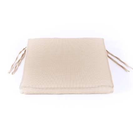 Cojin de exterior textilene arena - Pack 2 unidades