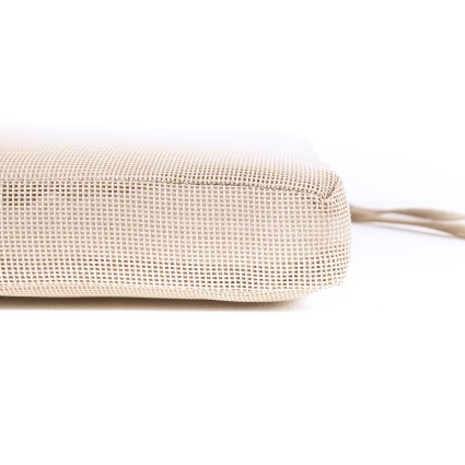 Cojin de exterior textilene arena - Pack 2 unidades