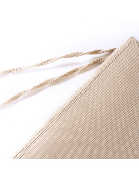 Cojin de exterior textilene arena - Pack 6 unidades