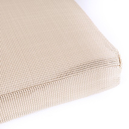 Cojin de exterior textilene arena - Pack 6 unidades