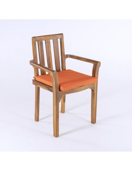 Coussin exterieur standard orange