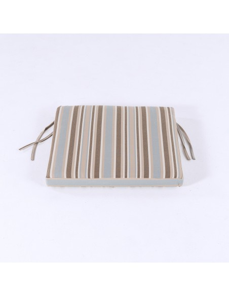 Coussin de jardin lux imprime rayures - lot de 2