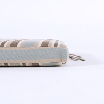 Cojin de jardin lux estampado rayas - Pack 2 unidades