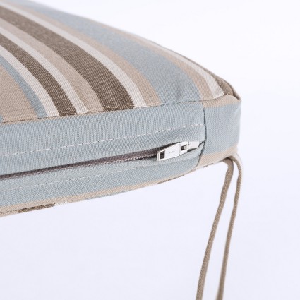 Cojin de jardin lux estampado rayas - Pack 2 unidades