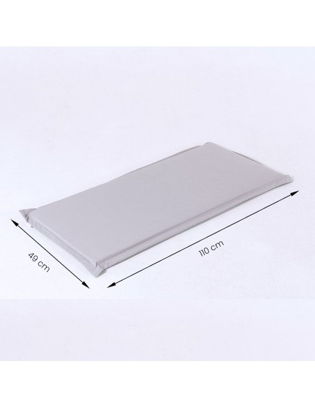 Coussin pour banc 110 cm pierre standard