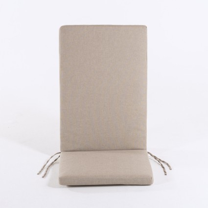 Almofada de jardim olefina torrada marrom - pack de 6 unidades