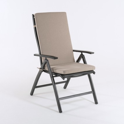 Almofada de jardim olefina torrada marrom - pack de 6 unidades