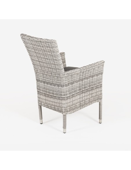 Fauteuil empilable de haute qualite pour exterieur Are - Pack 2 unites