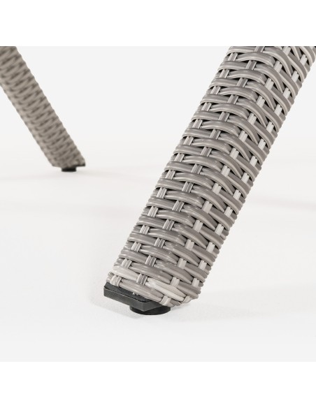 Mesa para terraza con cristal Are 140