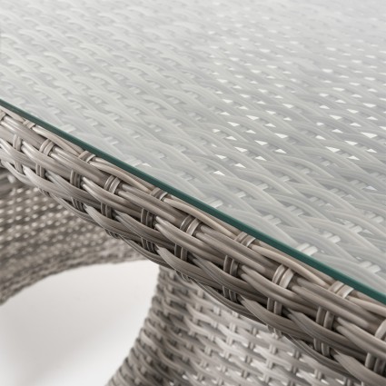 Conjunto de jardim. Tabela 120 cm e 2 poltronas reclinaveis sao