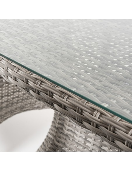 Conjunto de jardim. Tabela 120 cm e 2 poltronas reclinaveis sao