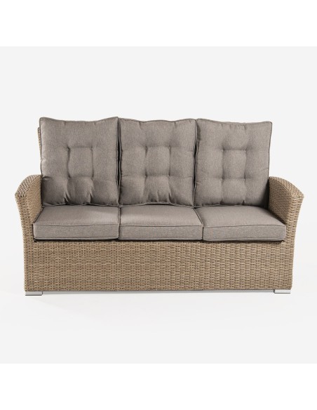 Canape d'exterieur Monaco Vasteras 3 places